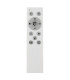 Salmos Integrated LED Semi Flush Ceiling Light Silver Grey 2x LED Dimmable 2700-6500K Remote Control Timer-17