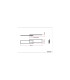 Salmos Integrated LED Semi Flush Ceiling Light Silver Grey 2x LED Dimmable 2700-6500K Remote Control Timer-19
