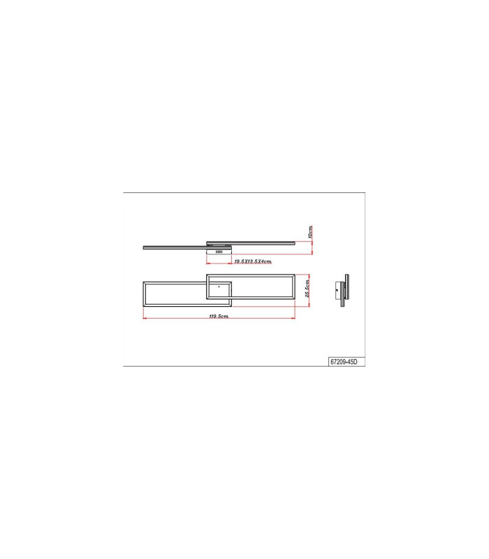 Salmos Integrated LED Semi Flush Ceiling Light Silver Grey 2x LED Dimmable 2700-6500K Remote Control Timer-19