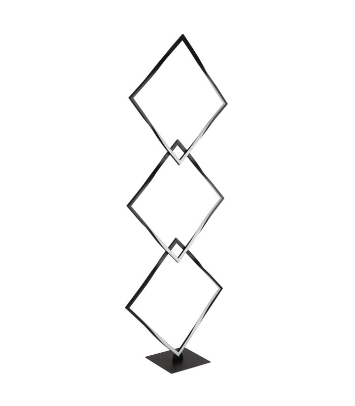 Maxxy LED Integrated Floor Lamp Matt Black 3x LED 3000K-2