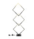 Maxxy LED Integrated Floor Lamp Matt Black 3x LED 3000K-5