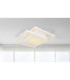 Squares Integrated LED Semi Flush Ceiling Light White 2x LED Dimmable 3000-6000K Remote Control Timer Tuya Smart-11