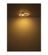 Adda Integrated LED Semi Flush Ceiling Light White Matt 2x LED 3000K-4