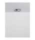 Adda Integrated LED Semi Flush Ceiling Light White Matt 2x LED 3000K-6