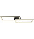 Tatjana Integrated LED Semi Flush Ceiling Light Matt Black 2x LED Dimmable 2700-6000K Remote Control Timer-3