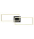 Tatjana Integrated LED Semi Flush Ceiling Light Matt Black 2x LED Dimmable 2700-6000K Remote Control Timer-4