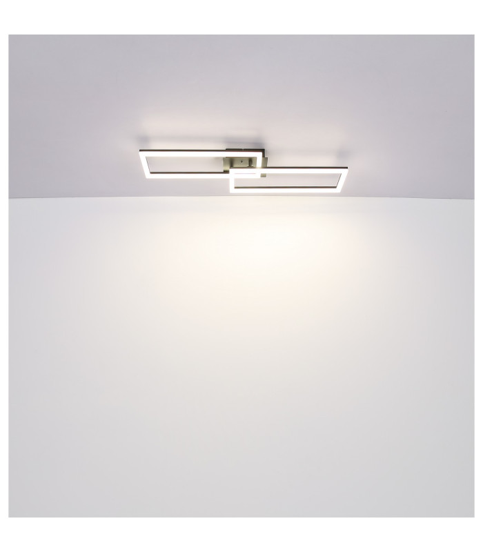 Tatjana Integrated LED Semi Flush Ceiling Light Matt Black 2x LED Dimmable 2700-6000K Remote Control Timer-9