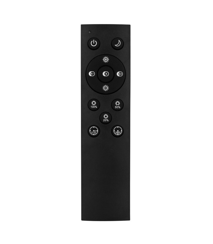 Tatjana Integrated LED Semi Flush Ceiling Light Matt Black 2x LED Dimmable 2700-6000K Remote Control Timer-11