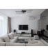 Tatjana Ceiling Fan Matt Black 2x LED Dimmable 3000-6500K Remote Control Timer-12