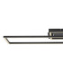 Tatjana Integrated LED Semi Flush Ceiling Light Matt Black 2x LED 3000-6500K-5