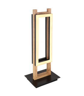 Illa Integrated LED Table Lamp Matt Black LED 3000K-1