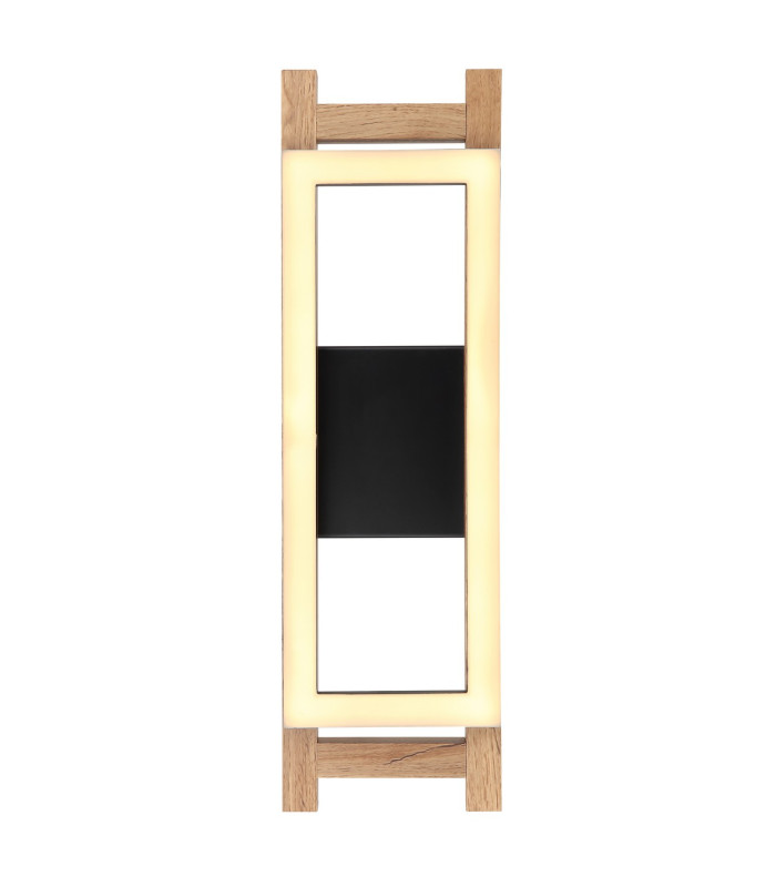 Illa Integrated LED Wall Lamp Matt Black LED 3000K-3
