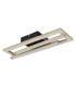 Highway Integrated LED Semi Flush Ceiling Light Matt Gold 2x LED 4000K-2