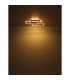 Highway Integrated LED Semi Flush Ceiling Light Matt Silver 2x LED 4000K-6