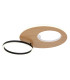 Forsi Integrated LED Semi Flush Ceiling Light White Matt 2x LED Dimmable 3000-6500K Remote Control-6