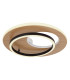 Forsi Integrated LED Semi Flush Ceiling Light White Matt 2x LED Dimmable 3000-6500K Remote Control-13