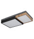 Gundi 35cm Integrated LED Semi Flush Ceiling Light White Matt LED 3000K-2