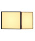 Gundi 35cm Integrated LED Semi Flush Ceiling Light White Matt LED 3000K-4
