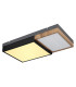 Gundi 35cm Integrated LED Semi Flush Ceiling Light White Matt LED 3000K-5
