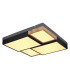 Gundi 60cm Integrated LED Semi Flush Ceiling Light White Matt LED 3000K-1