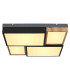 Gundi 60cm Integrated LED Semi Flush Ceiling Light White Matt LED 3000K-3