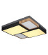 Gundi 60cm Integrated LED Semi Flush Ceiling Light White Matt LED 3000K-5