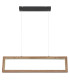 Mandera Pendant Ceiling Light Matt Black LED 3000K-3
