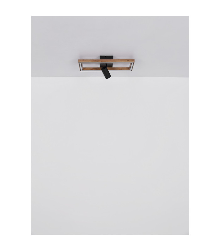 Mandera Pendant Ceiling Light Matt Black LED 3000K-7