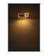Vanni 75x40cm Integrated LED Semi Flush Ceiling Light White Matt 2x LED 3000K-5