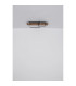 Vanni 75x40cm Integrated LED Semi Flush Ceiling Light White Matt 2x LED 3000K-7