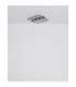 Froomy 30cm Integrated LED Semi Flush Ceiling Light Matt Black LED 3000K-7