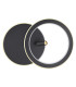 Marian 70x49cm Integrated LED Semi Flush Ceiling Light Matt Black LED Dimmable 2700-6500K Remote Control-3