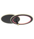 Marian 70x49cm Integrated LED Semi Flush Ceiling Light Matt Black LED Dimmable 2700-6500K Remote Control-7