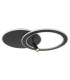Marian 70x49cm Integrated LED Semi Flush Ceiling Light Matt Black LED Dimmable 2700-6500K Remote Control-13