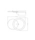 Marian 70x49cm Integrated LED Semi Flush Ceiling Light Matt Black LED Dimmable 2700-6500K Remote Control-20