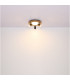 Ulla 30cm Integrated LED Semi Flush Ceiling Light Matt Black 3x LED 3000K-9