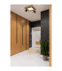 Ulla 30cm Integrated LED Semi Flush Ceiling Light Matt Black 3x LED 3000K-11