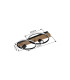 Danny Integrated LED Semi Flush Ceiling Light Matt Black 2x LED 3000K-9