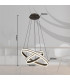 Grouni Pendant Ceiling Light Titanium Color Brushed 2x LED Dimmable 2700-6000K Remote Control-12