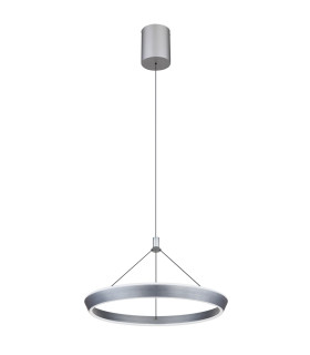 Ferra Pendant Ceiling Light Grey Matt LED 3000K-2