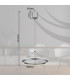 Ferra Pendant Ceiling Light Grey Matt LED 3000K-10