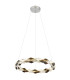Karilion 55cm Pendant Ceiling Light Chrome LED 4000K-1