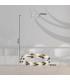 Karilion 55cm Pendant Ceiling Light Chrome LED 4000K-6