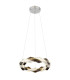 Karilion 37cm Pendant Ceiling Light Chrome LED 4000K-1