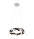Karilion 37cm Pendant Ceiling Light Chrome LED 4000K-2