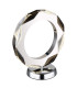 Karilion Glass Table Lamp Chrome LED 4000K-1