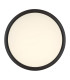 Suna Integrated LED Semi Flush Ceiling Light Matt Black LED Dimmable 2700-6000K Remote Control-3