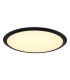 Suna Integrated LED Semi Flush Ceiling Light Matt Black LED Dimmable 2700-6000K Remote Control-4