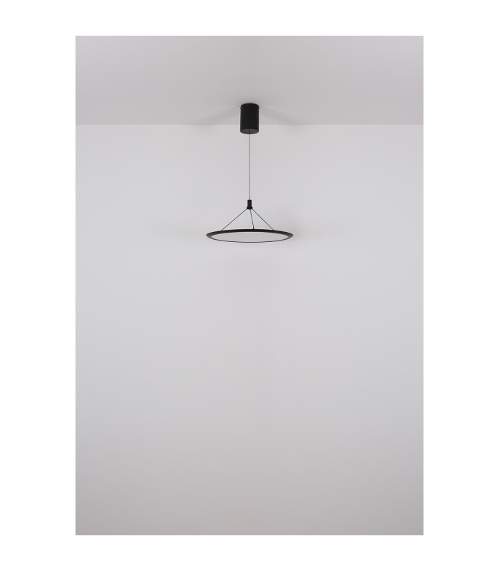Suna Pendant Ceiling Light Matt Black LED 3000K-6