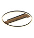 Pikara 40.5cm Integrated LED Semi Flush Ceiling Light Wood Look LED 3000K-1